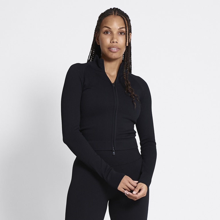 Treningsjakke "Zip Jacket Rib" Treningsjakke "Zip Jacket Rib"